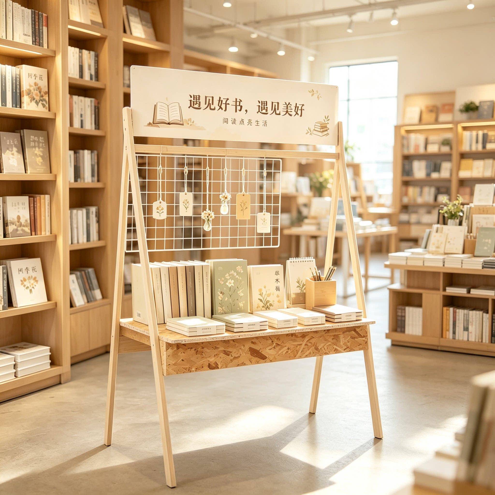 木质摊位架集市摊位展示架可移动折叠货架集市展会货架促销展示台