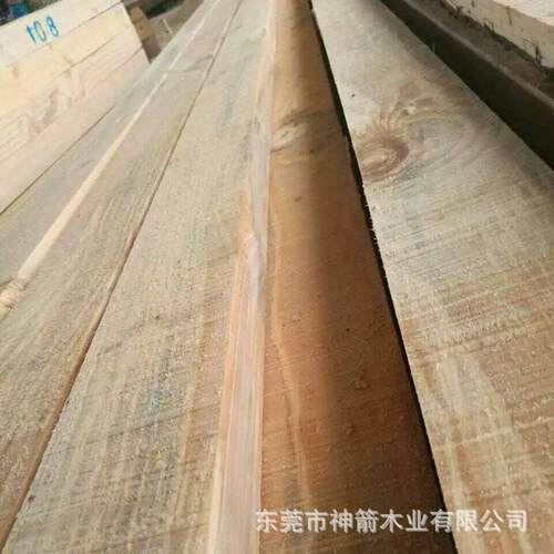 建筑木方白松建筑木方东莞厂家木方四面见线率足尺不带皮