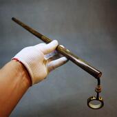 教鞭金丝竹实心竹教师专用教学棍舞蹈指挥棒教鞭棍玉竹文玩手把件