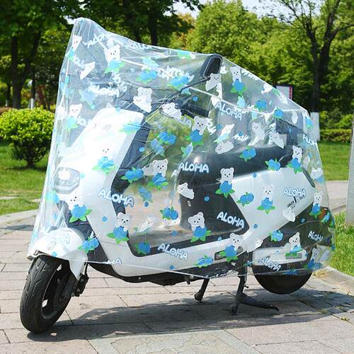 Universal transparent dust cover for electric scooters, desi