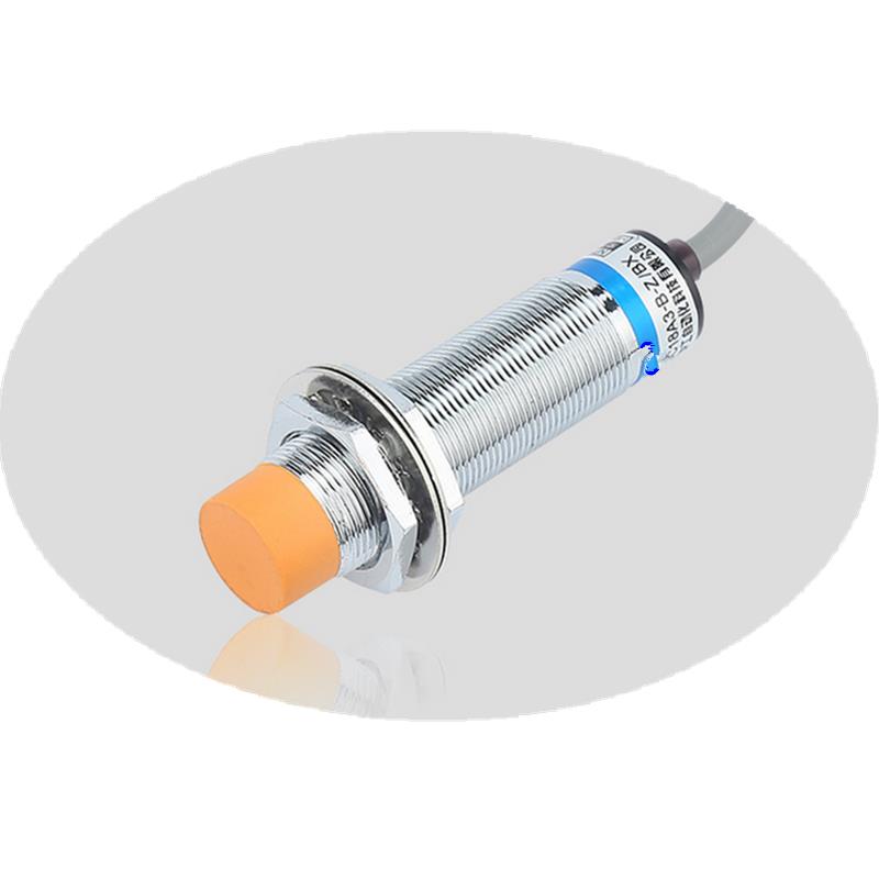 M18接近开关电感式LJ18A3-8-Z/BX三线NPN PNP常开常闭24V二线220V