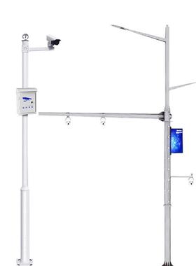 道路八角监控立杆卡监测摄口像机电警L杆220705型悬臂交通信号灯