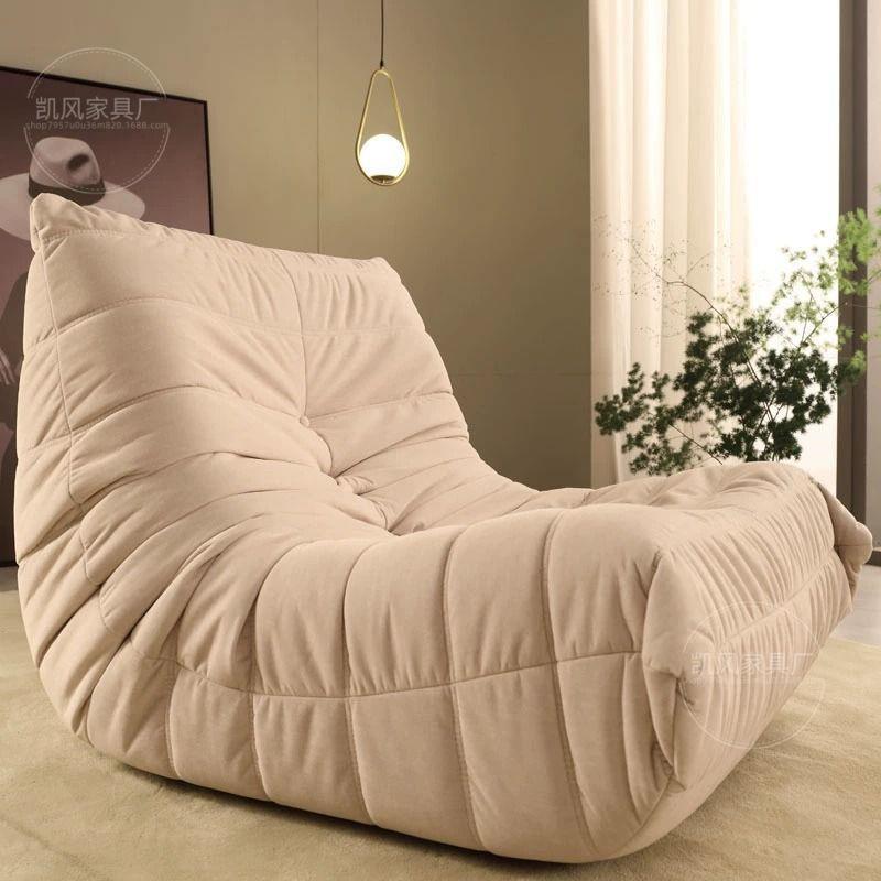 VYL网红毛虫懒人沙发休躺椅客阳台卧室现代简约闲厅可躺可毛睡单