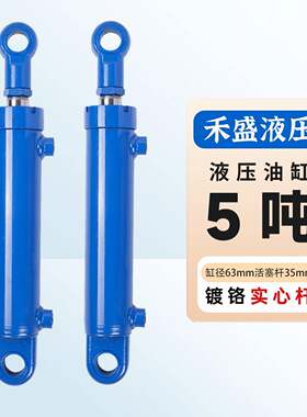 5吨重型尾板双向小型升降机液压货梯油缸液压油缸总成定做长行程