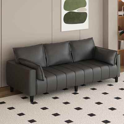 猫爪简约免洗VDZ型客厅公寓出租屋户理小发店双人三人拼色简皮约