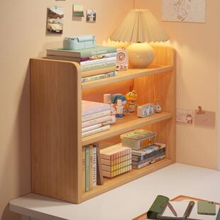 桌面转角书架书架桌面置物架转角收纳架化妆品书桌台面储物架小书