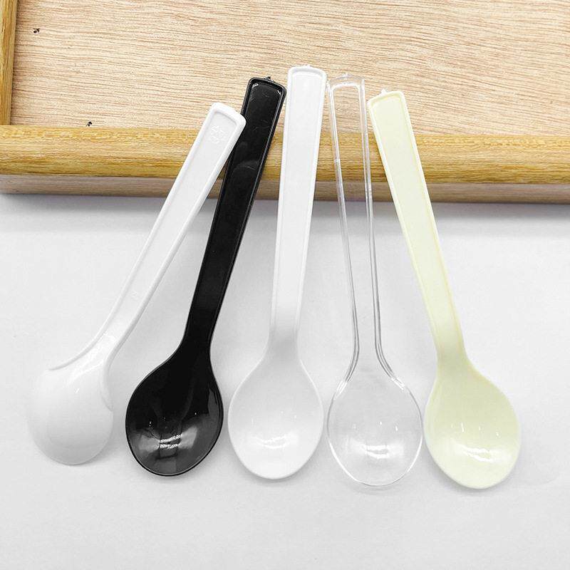 新款直销一次性雪糕勺 商用只独立包装加厚塑料勺子 冰淇淋甜品雪