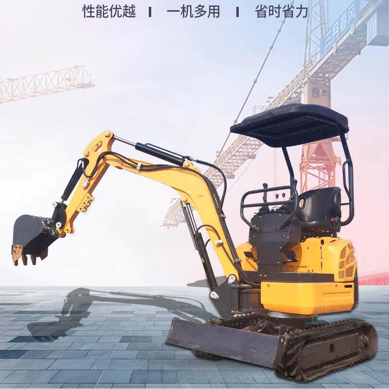 双缸柴油款挖掘机全型号履带式工程机械挖沟机农用挖土机源头厂家