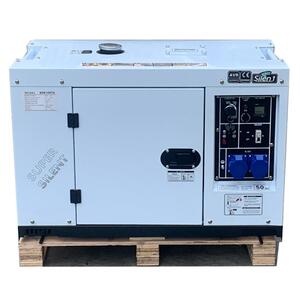 广州10kva发电机小型静音家用220V8KW柴油发电机停电自启动便携