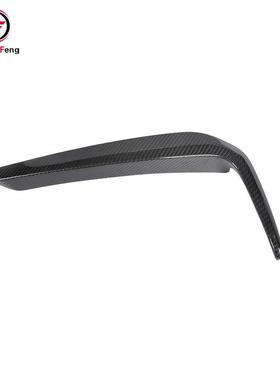 适用于系宝马5G3031碳纤维G前雾灯风刀杠前73171上包角装饰条