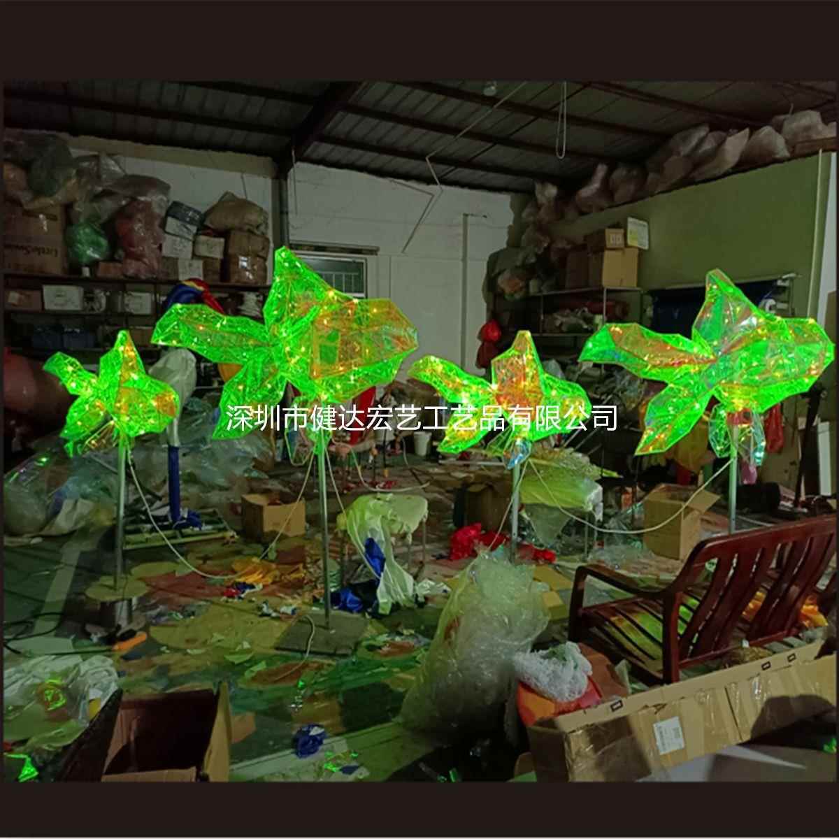 炫彩鱼灯金鱼鲤鱼花灯餐厅挂件中秋花灯宫灯灯笼 节日婚礼庆典