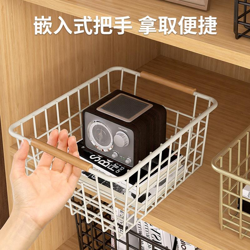 厂家铁艺收纳收纳架子北欧脏衣篮