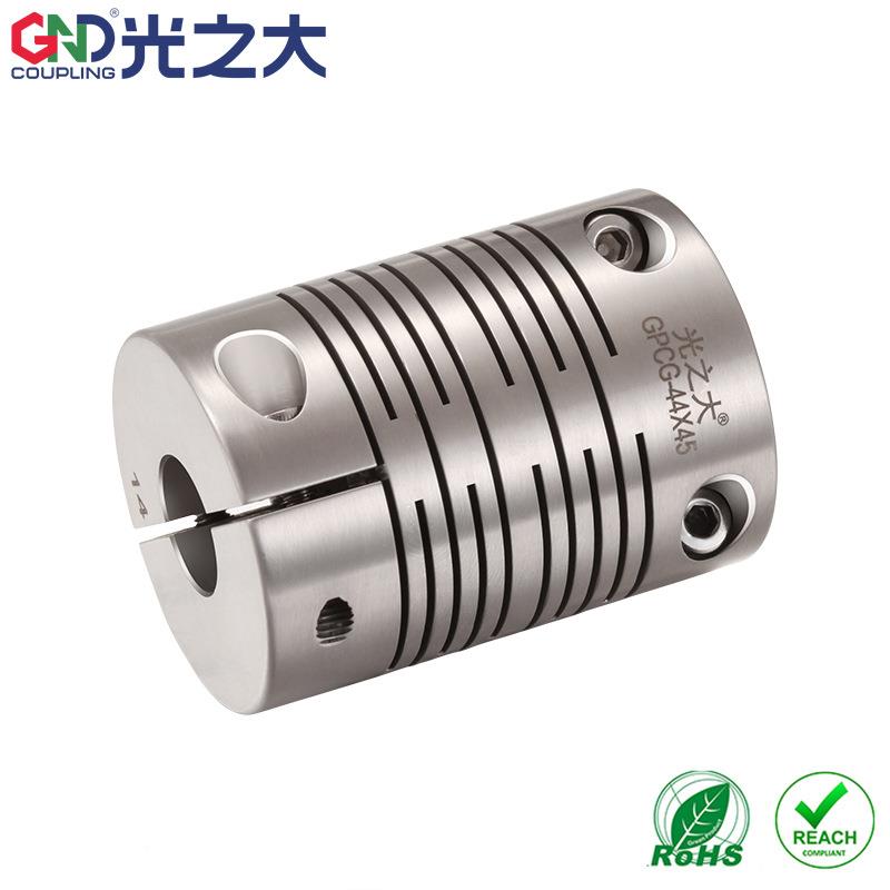 ND光大传动不锈钢联轴G器GGPC-34X之35步进电机编码器平行AUG线对