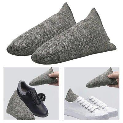 2 Pieces Shoe Odor Elimination Charcoal Bags Moisture