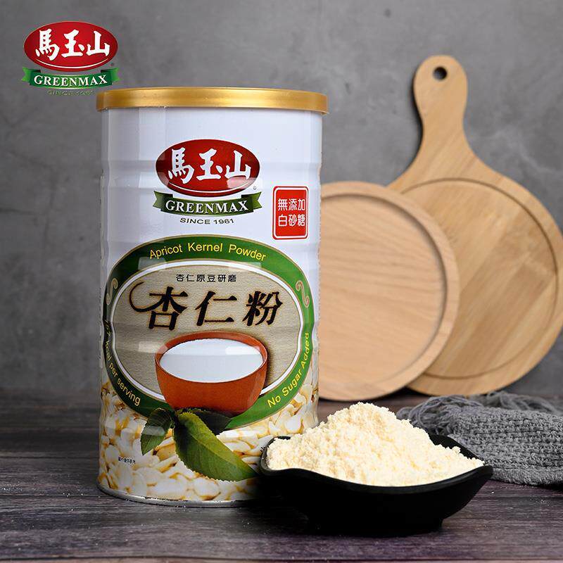 马玉山进口食品低糖杏仁粉520g南低温烘培营养早餐热饮杏仁露