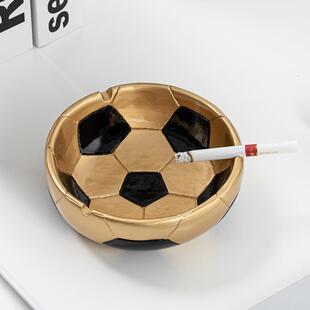 篮球烟灰缸创意个性潮流办公室防飞灰网红可爱家用客厅防摔烟缸