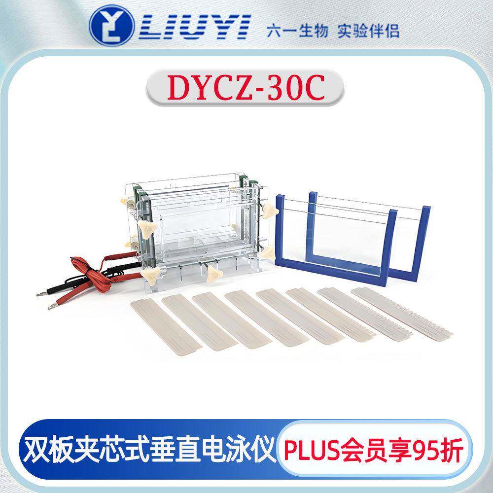 北京DYCZ-30C双板夹心式垂直电泳仪蛋白凝胶电泳种子纯度检测