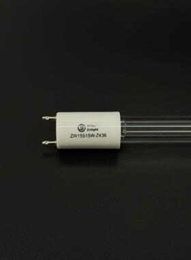 雪莱特ZW15S15W-Z436紫外线消毒柜灯管G13石英玻璃臭氧杀菌灯管G5