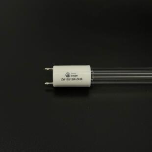 雪莱特ZW15S15W Z436紫外线消毒柜灯管G13石英玻璃臭氧杀菌灯管G5