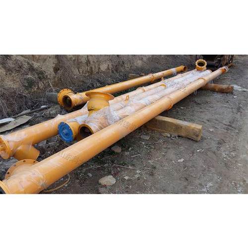 建筑施工混凝土水泥砂浆输送机蛟龙式螺旋上料机粉煤灰物料送料机