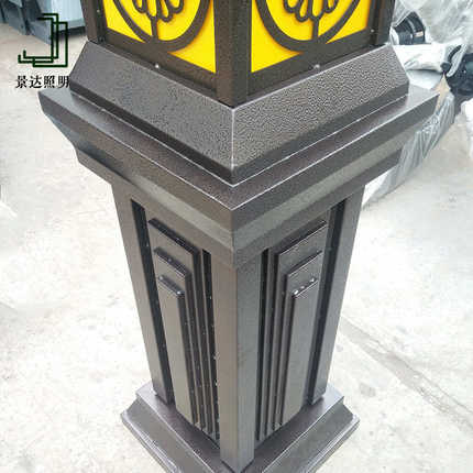 led 批发庭院景观灯道路花园别墅园林小区厂家广场方形路灯