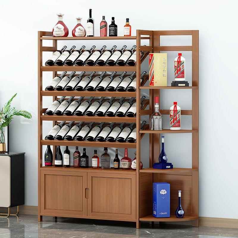 实木红架置物CDG红架酒酒架子家用客厅展架餐厅示置物架落地红酒