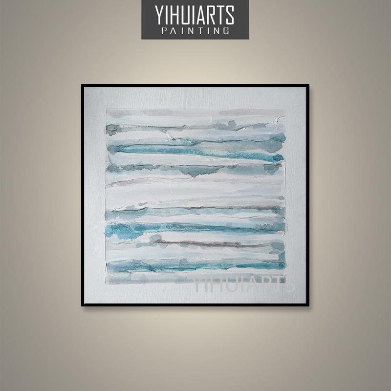 YIHUIARTS直销纯手绘抽象题材装饰油画玄关走廊装饰挂画