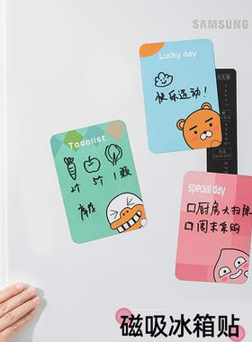 Erasable Magnetic Memo Board for Refrigerator, Magnetic Note
