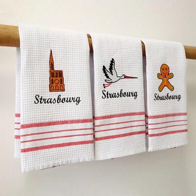 3 Pack Christmas Kitchen towel 耶诞厨房抹布擦手巾40*60cm