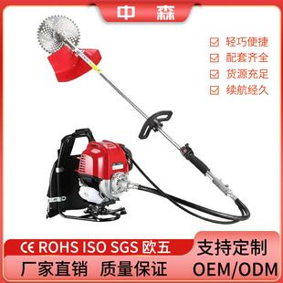 割草机1.4KW大功率便携割灌机GX35四冲程燃油除草机打草机 背负式