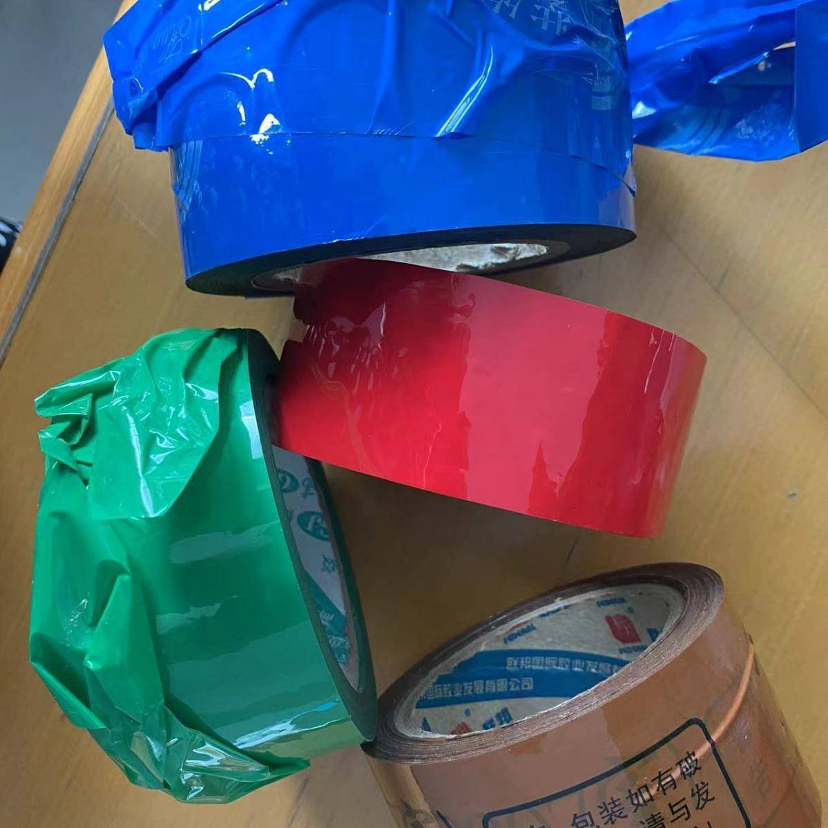设备包装膜PE保护膜印字膜金属板材表面防刮膜五金保护膜胶带机