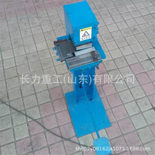 济宁长力左右口剪角机 脚踏剪角器通风管道剪角器厂家 质量保障