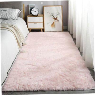 Carpet, bedroom bed blanket Nordic plush floor mat,cushion