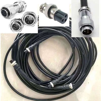 智能张拉机专用航空信号线公母头传感器专用接头智能千斤顶数据线