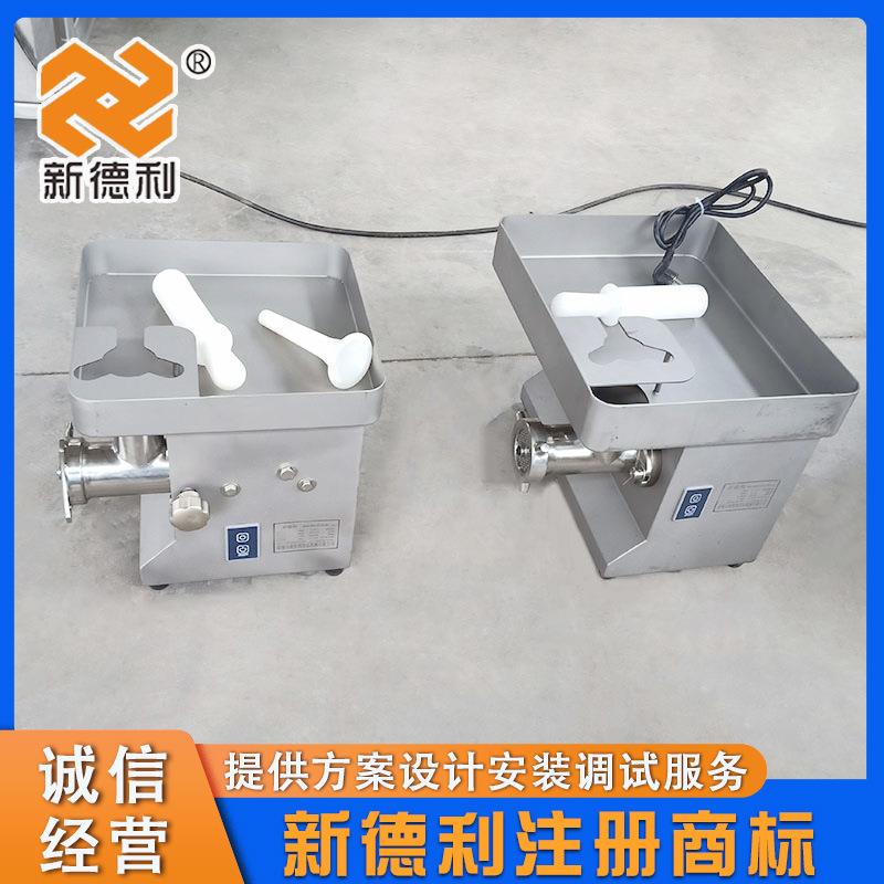 现货商用猪肉台式绞肉机不锈钢果蔬电动绞肉设备小型实验丸子机器