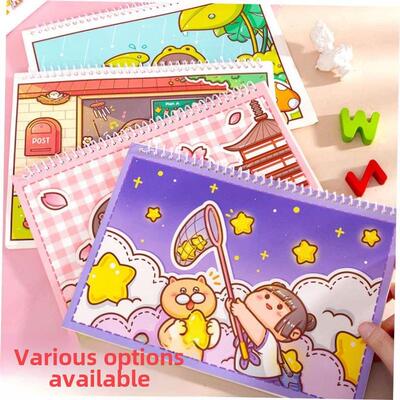 sticker collecting book storage release paper sticker mochi