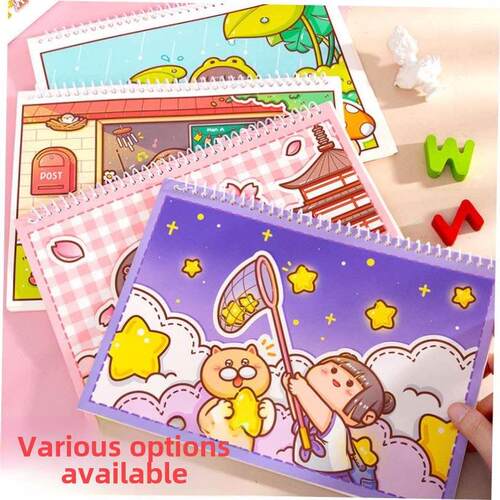sticker collecting book storage release paper sticker mochi