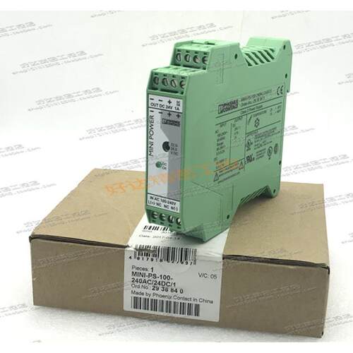 Mini-Ps-100-240Ac/24Dc/1 2938840凤凰电源正品现货全新