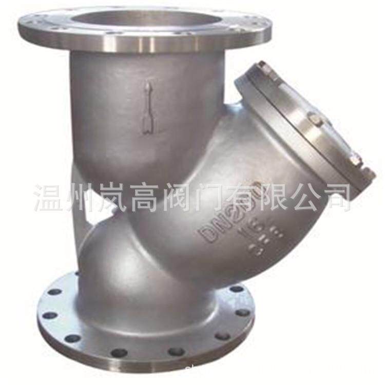 厂家直供 Y型过滤器 不锈钢材质 法兰连接 GL-16P DN20