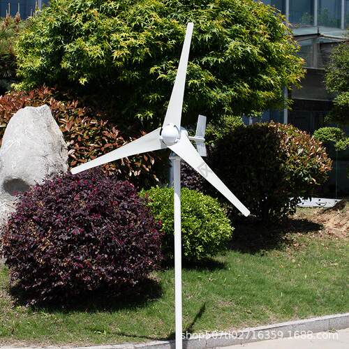 家供应家水平轴800W1kw2kW风力/电机风光互补系发统用路灯工程厂