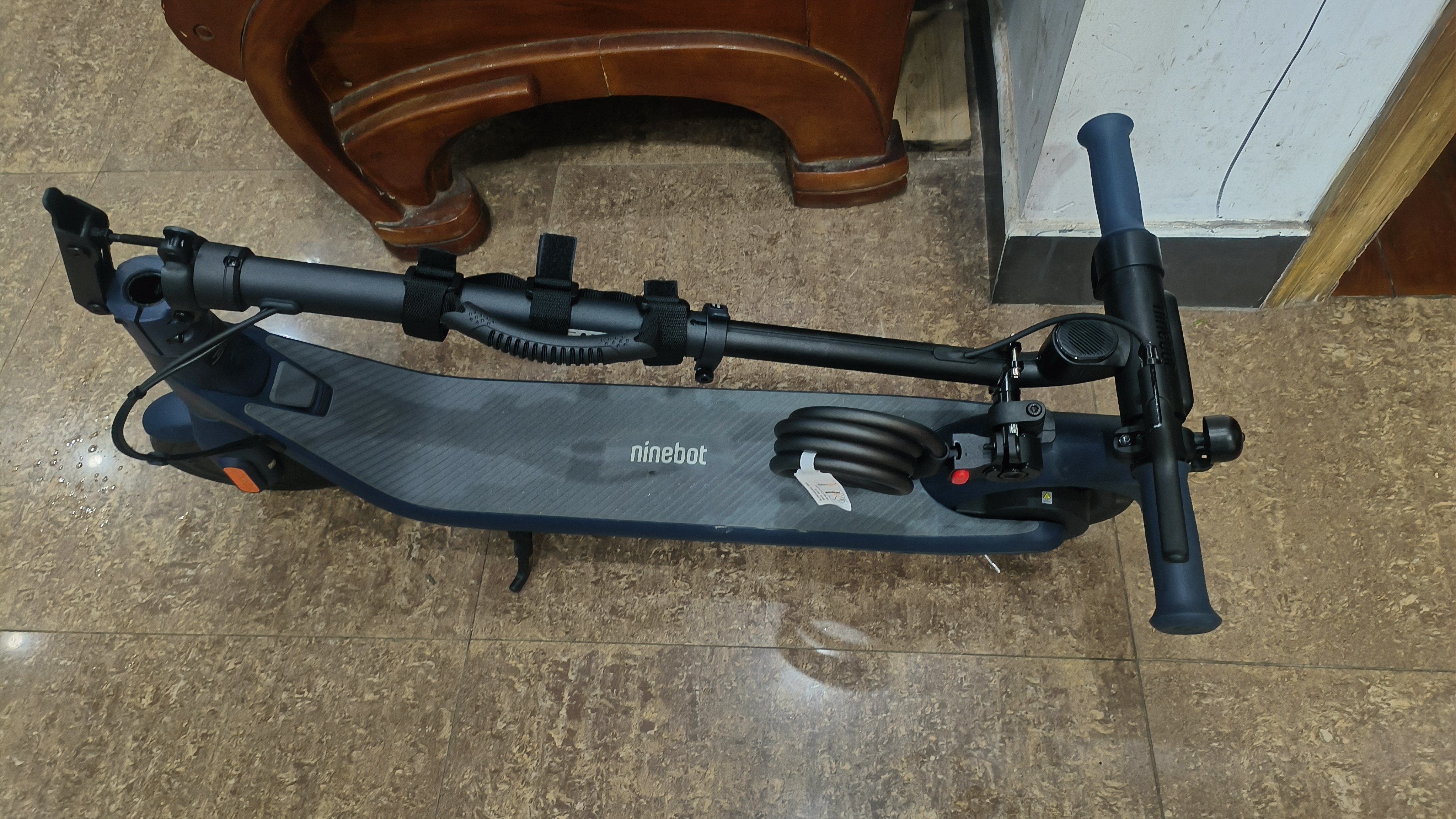 Электросамокат Ninebot C2 Pro: обновленный дизайн, умный транспорт для детей и подростков, легкий, складной, с Bluetooth-колонкой и атмосферной подсветкой photo review