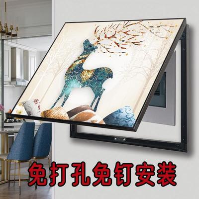 遮挡电表箱装饰画配电箱网线电闸箱空气开关盒子装挂画创意免打孔