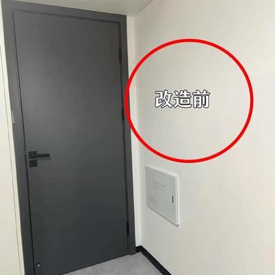 玄关墙改造成功！？吸盘门后挂钩衣架免打孔强承重钥匙管道清洁棒