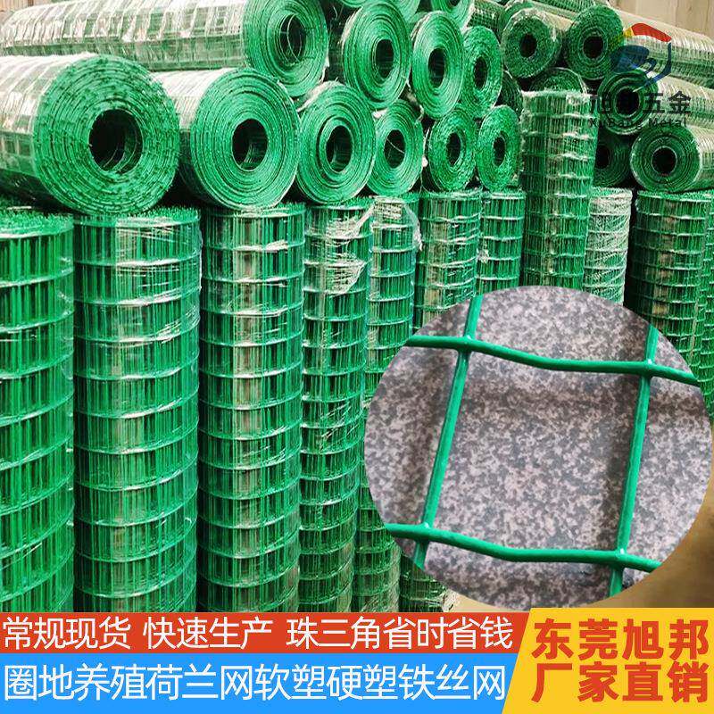 广东厂家现货硬塑荷兰网散养鸡养殖用网果园围栏圈地菜园铁丝围网