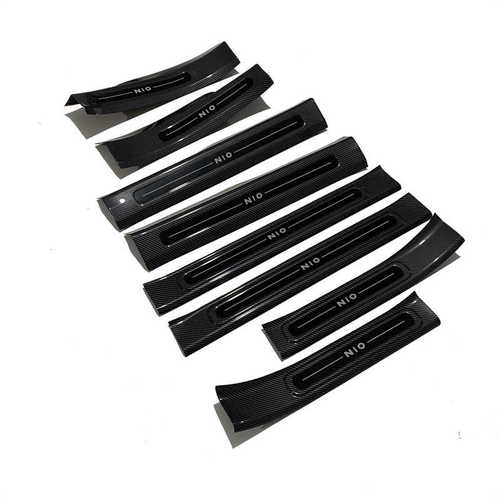 专用crv17 款影后 内门护板门槛改装踏板皓 23槛  踏板碳纤维迎宾