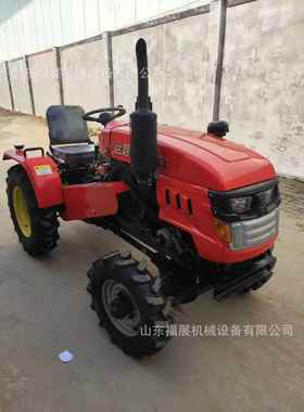 四zxl000428马力侧坐小轮拖拉机窄轮距短小型拖拉机打田翻地地犁