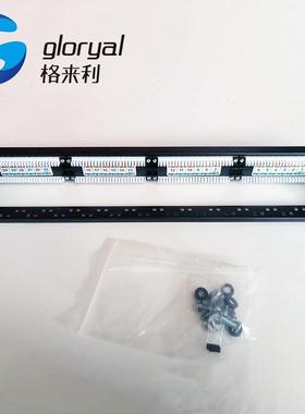 工程UTP24口六类非屏蔽配线架Cat.6非屏蔽rj45配线架