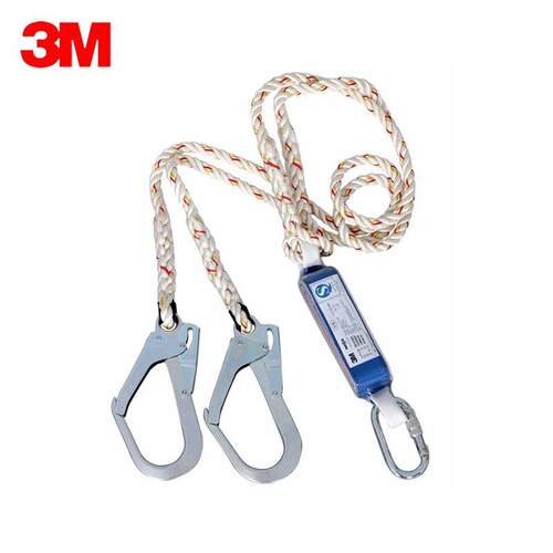 3M 凯比特 1390398 First 双钩减震连接绳防坠落悬挂安全绳