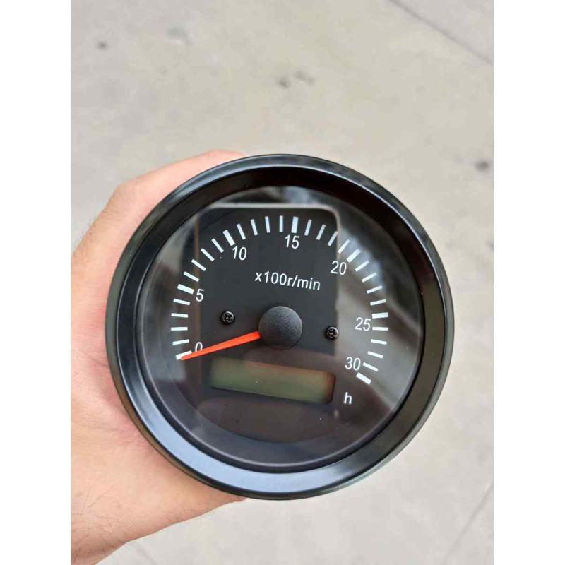 厂家直销货车发动机转速表头 可接发电机w线四轮车改装车转速表85