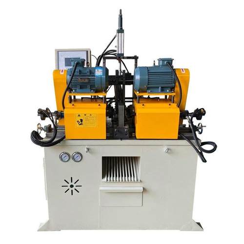 厂家全自动短料小管30双头倒角机管口去毛刺机自动上料